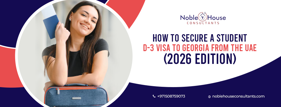 Georgia D3 visa for UAE residents: Fast 2026 Admission Tips