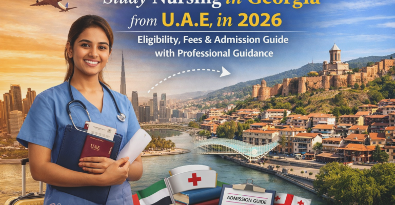 Study Nursing in Georgia from U.A.E in 2026: Eligibility, Fees & Admission Guide with Professional Guidance