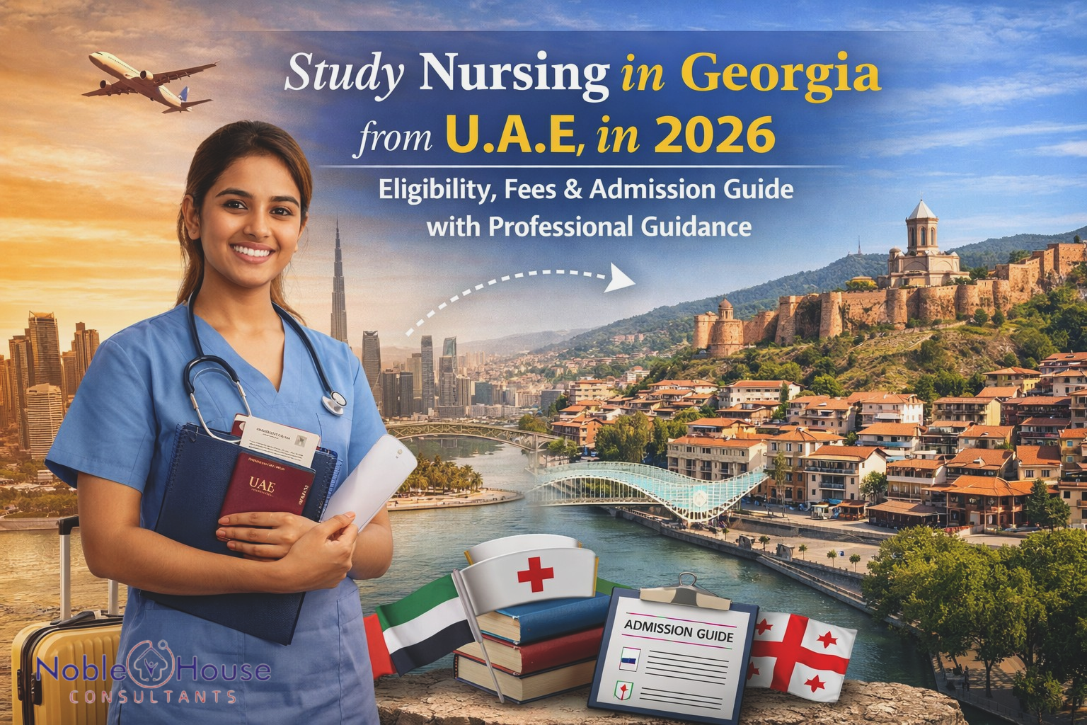Study Nursing in Georgia from U.A.E in 2026: Eligibility, Fees & Admission Guide with Professional Guidance