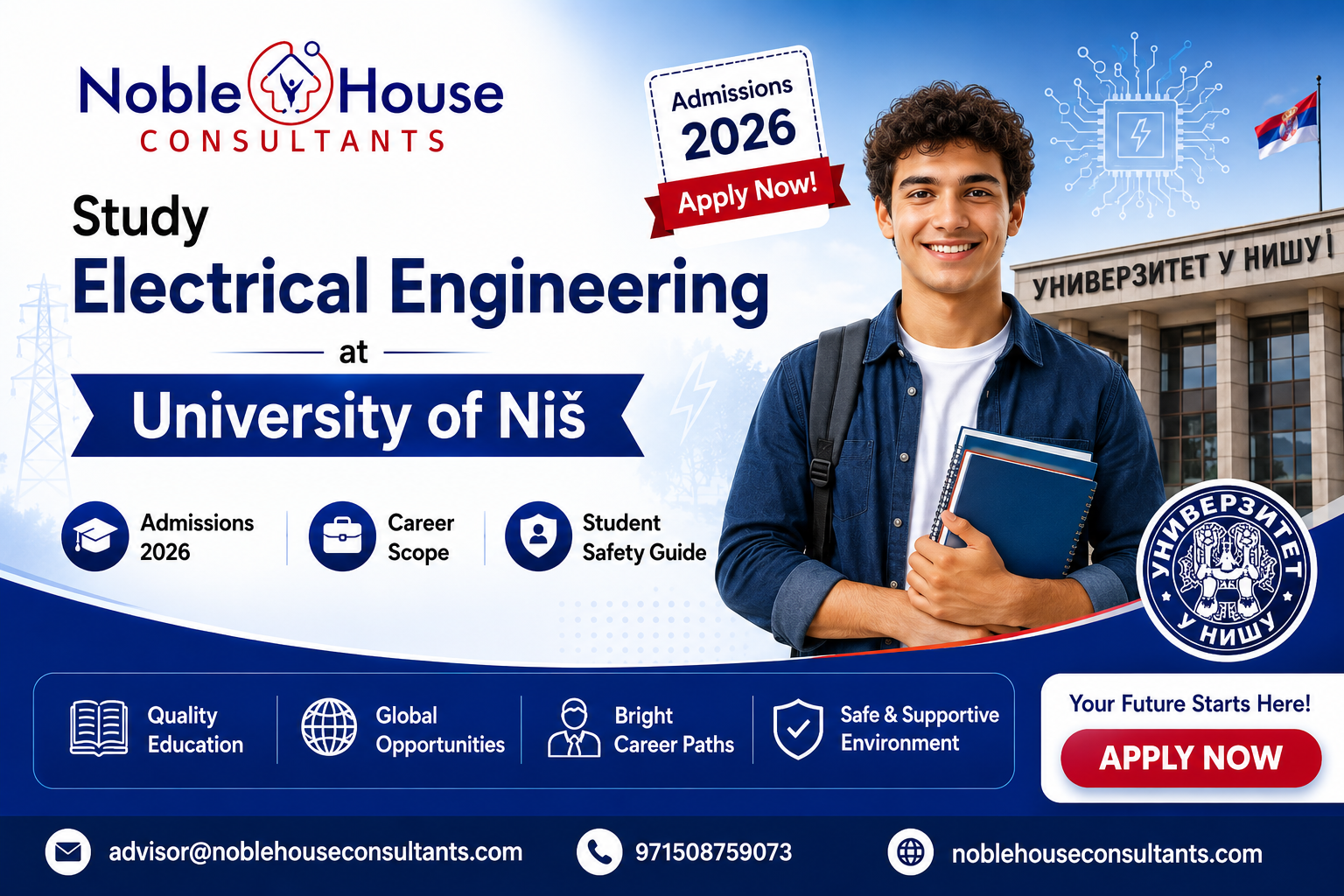 Electrical Engineering students at University of Niš, Serbia