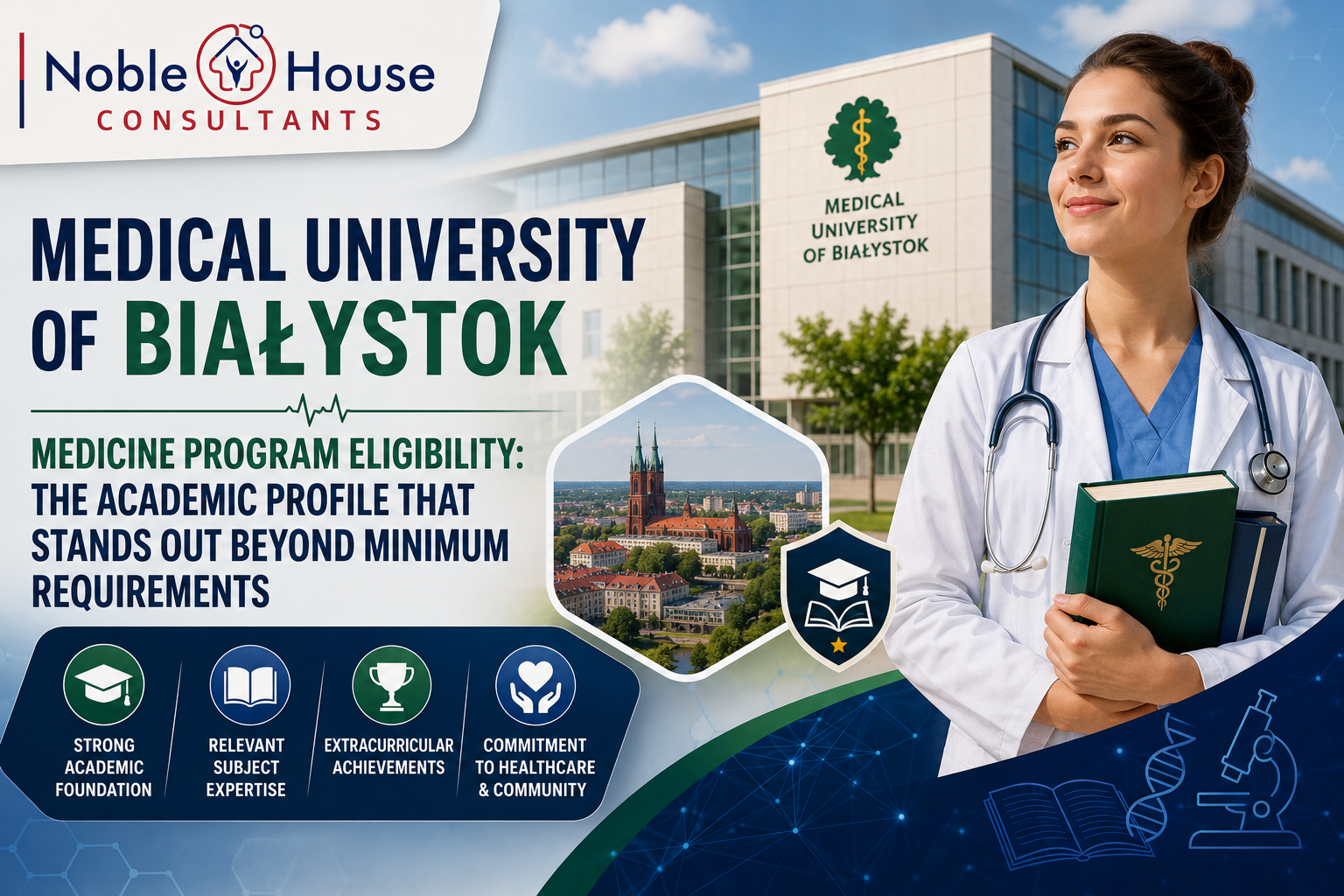 Medical University of Białystok medicine program eligibility for students
