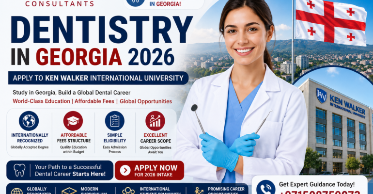 Dentistry in Georgia 2026 at Ken Walker University