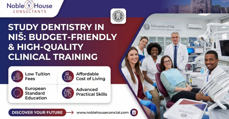 University of Niš dentistry students receiving clinical training