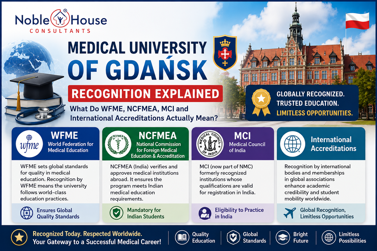 Medical University of Gdansk recognition and accreditation
