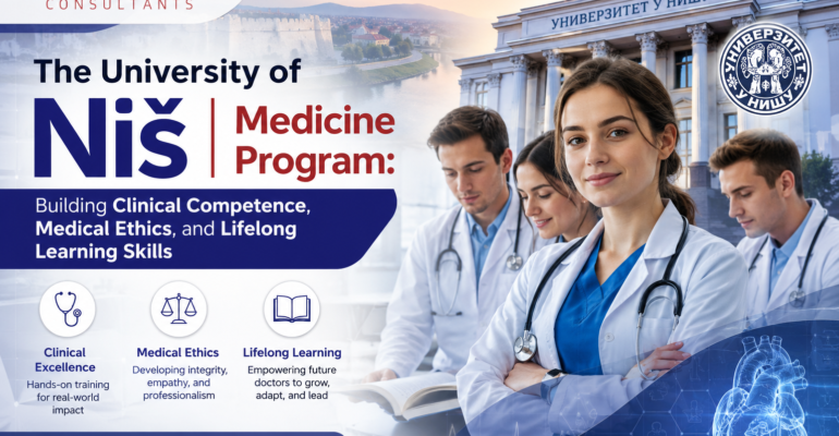 University of Niš Medicine Program Banner