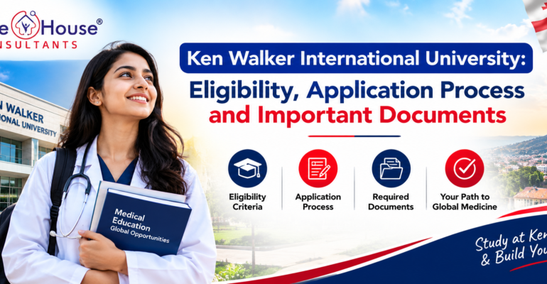 Ken Walker University admission eligibility and documents