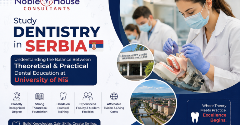 University of Niš dentistry theory and practical training
