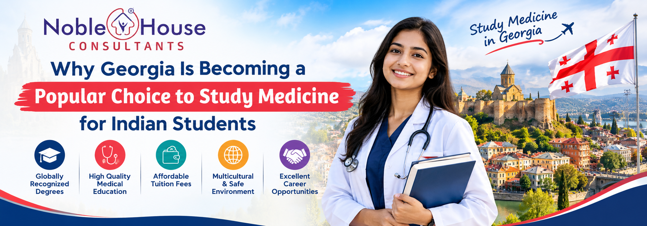 Why Indian Students Choose Georgia for Medicine